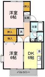 コンフォートヒルズI番館の物件間取画像